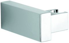 Emmevi, квадратный регулируемый держатель для ручного душа, цвет хром