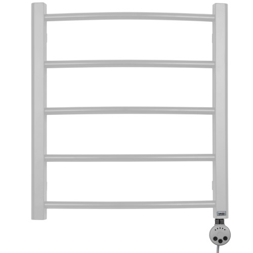 Полотенцесушитель GROIS Kelly GR-007 500х600 П5 RAL9003 белый матовый (-)