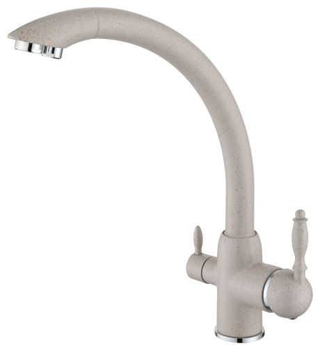 15083-B Смеситель под. фильт (СВ. БЕЖ.) HANSEN (10/1шт)