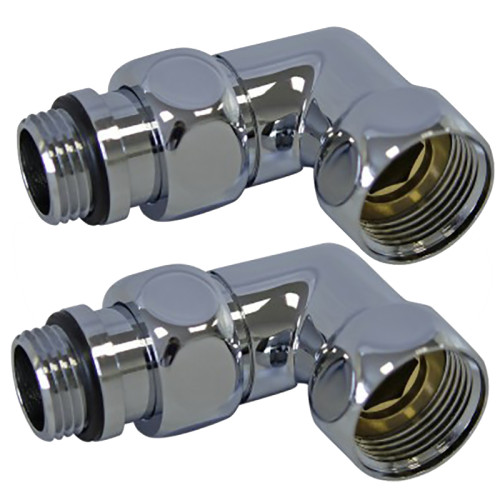 Американка для полотенцесушителя  угл 3/4" x 1/2"  г/ш  762SCH0504 со сгоном (с упором)