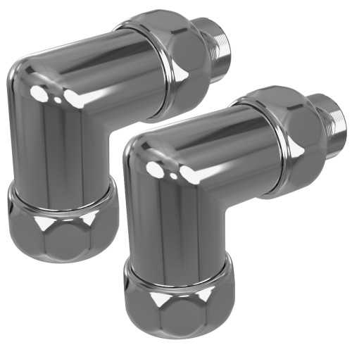 Американка для полотенцесушителя  угл 3/4" x 1/2"  г/ш  762SCH0504 со сгоном (с упором)