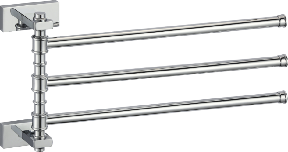 88013 П/держатель поворот. 3-ной (ХРОМ) GANZER (10/1шт)