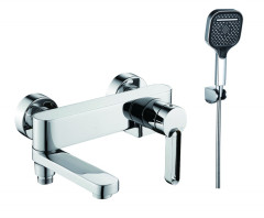 083531 Смеситель од. для ванны кор. (ХРОМ) ViEiR (10/1шт)