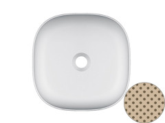 Раковина накладная Scarabeo GLAM 1806/SEM