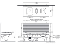 Модуль унитаз-биде  HATRIA G-FULL YXJR01