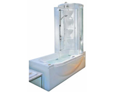 Ванна гидромассажная с гидромассажной душевой JACUZZI AMEA TWIN PREMIUM 9448186A