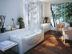 Ванна гидромассажная с гидромассажной душевой JACUZZI AMEA TWIN PREMIUM 9448186A