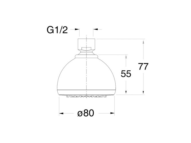 Верхний душ CRISTINA SANDWICH PD15051