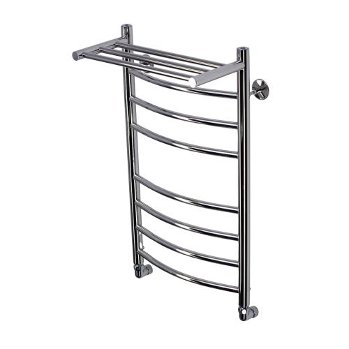 Полотенцесушитель водяной Comfysan Noumi W-8 80/40 с полкой, хром