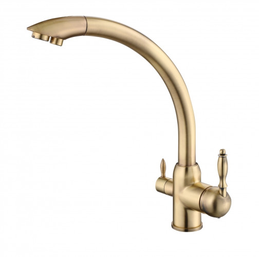 15083-D Смеситель под. фильт.(БРОНЗА) HANSEN (10/1шт)