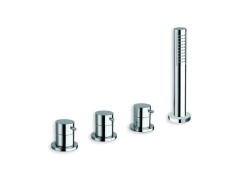 Смеситель на борт ванны CRISTINA TRICOLORE VERDE TV12246