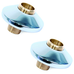 Эксцентрик 1/2&quot; х 3/4&quot; с отражателем 3/4 509SCH0504 хром