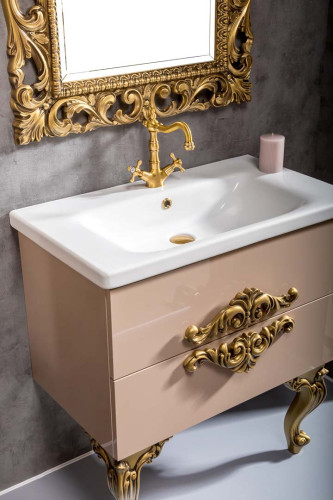 Тумба 80см*43,5 CAPPUCINO (керам.моноблок)