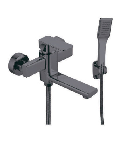 113531-G Смеситель од. для ванны кор. (ГРАФИТ) ViEiR (10/1шт)