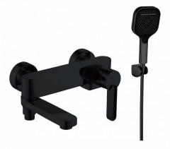 083531-C Смеситель од. для ванны кор. (ЧЕРНЫЙ) ViEiR (10/1шт)