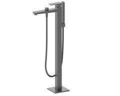 393534-G Смеситель напольный для ванны (ГРАФИТ)  (4/1шт)