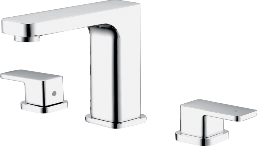 12017 Смеситель на борт раковины (3-отв) GANZER (10/1шт)