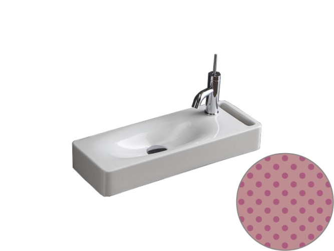 Раковина подвесная Scarabeo SOFT-HUNG-CUBE 1511/SFLR