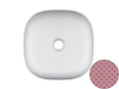 Раковина накладная Scarabeo GLAM 1806/SER