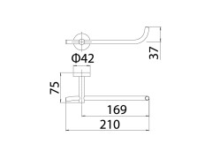 Держатель туалетной бумаги MAMOLI ACCESSORI BAGNO 6700001