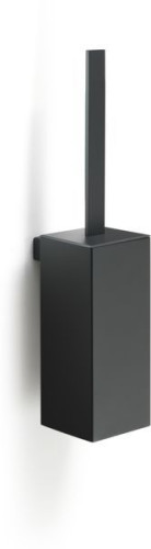 Gedy Lounge, настенный металлический ёрш, цвет черный матовый