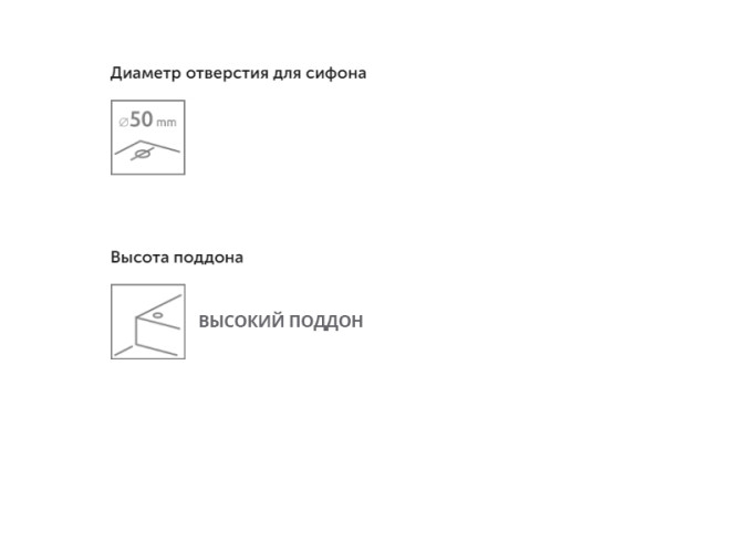 Душевой акриловый поддон RADAWAY SAMOS 4S99300-03