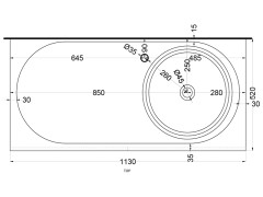 Cтолешница CIELO DELFO DEPIO TL