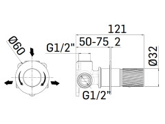 Переключатель потока MAMOLI TUTTODUNPEZZO 273200000021