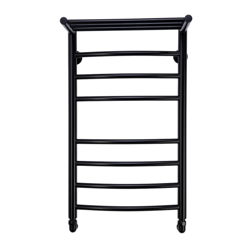 Полотенцесушитель водяной Comfysan Noumi W-8 80/40 с полкой, черный