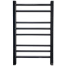 Полотенцесушитель Электрич. с/т GROIS Nex GR-112 400/800 П8 RAL9005 U черный матовый