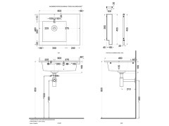 Раковина подвесная CIELO ERA-ECO ERLA60SX TL