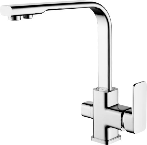 12025 Смеситель для кухни на две воды "GANZER" (10/1шт)