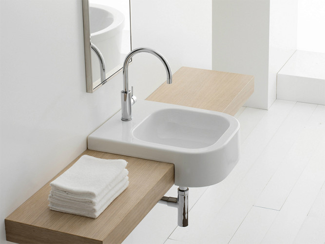 Раковина полувстраиваемая Scarabeo NEXT 8047/D