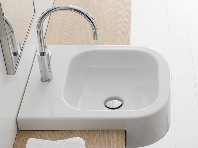 Раковина полувстраиваемая Scarabeo NEXT 8047/D