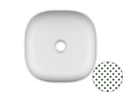 Раковина накладная Scarabeo GLAM 1806/SEV