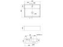 Раковина накладная Scarabeo TEOREMA 2.0 5112/RENR