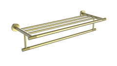 5520-S Полотенцедержатель с полкой  (Мат. Золото) ViEiR  (10/1шт)