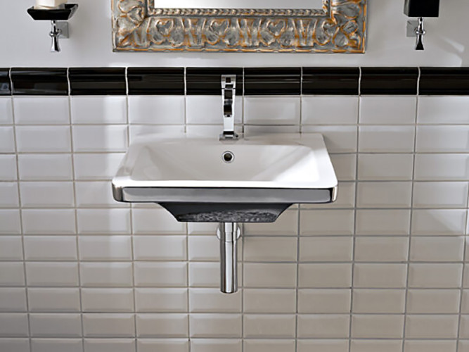 Раковина накладная или подвесная Scarabeo BUTTERFLY 4003