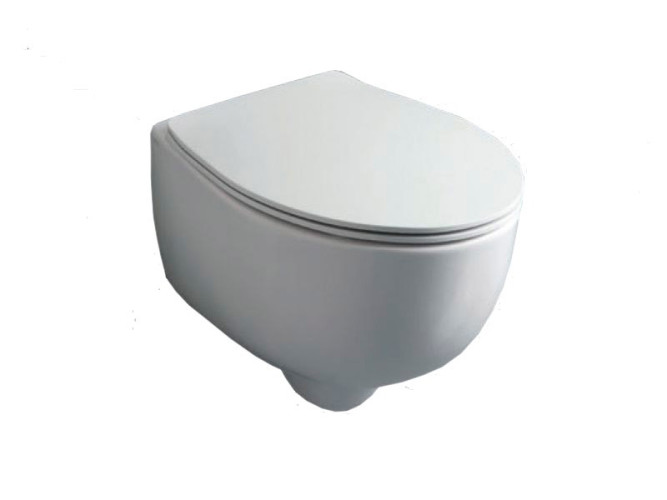 Унитаз подвесной безободковый SIMAS BORMIO BR18bi