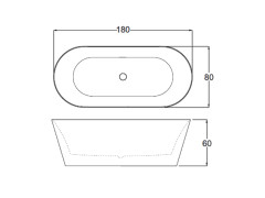 Ванна отдельностоящая TREESSE INKA V388BL