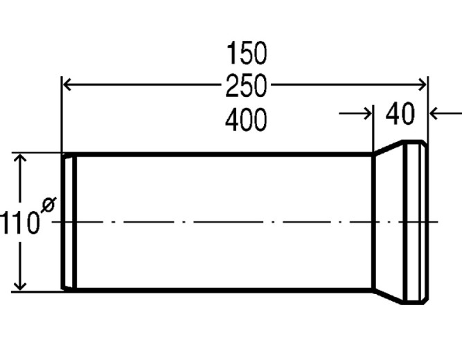 Соединительный патрубок с манжетой VIEGA Viega Visign 101831