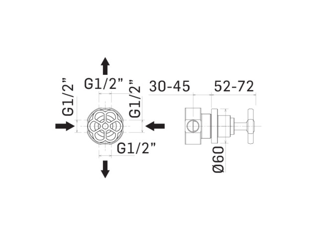 Переключатель MAMOLI HIPSTER 22720000002K