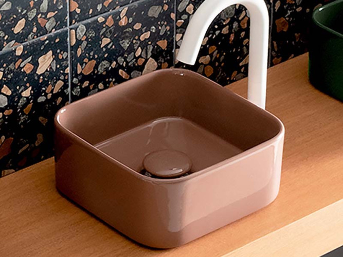 Раковина накладная CIELO SHUI COMFORT MILAQ NI