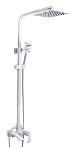 33044-FF Од. душ. система из НЕРЖ. (БЕЛЫЙ)  HANSEN (4/1шт)