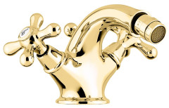 Emmevi Deco Classic, смеситель с донным клапаном для биде, цвет золото