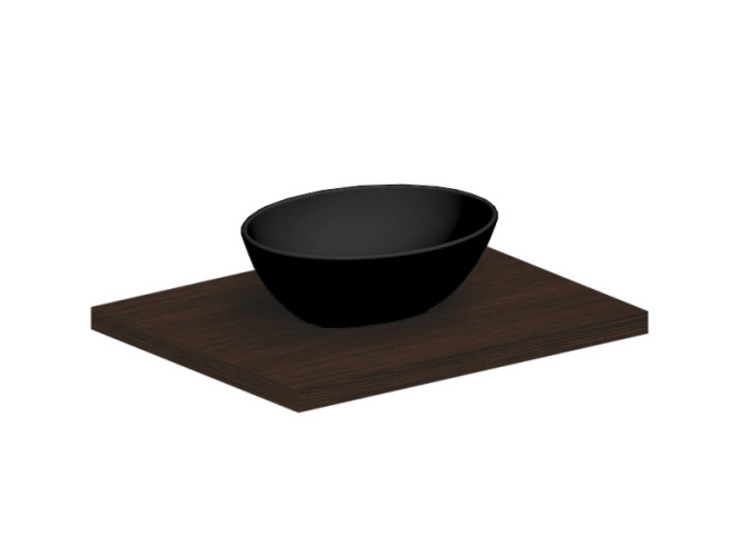 Раковина накладная Scarabeo THIN-LINE 8011/35