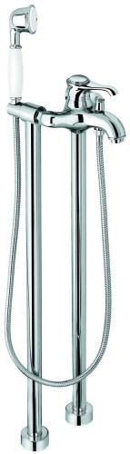 Emmevi Tiffany, напольный смеситель для ванны с ручным душем, цвет бронза