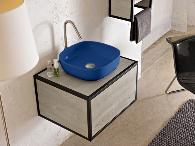 Раковина накладная Scarabeo GLAM 1806/56