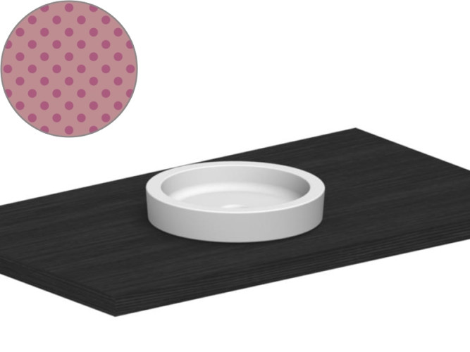 Раковина накладная Scarabeo BUCKET 8811/SER