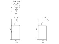 Дозатор CIELO ACCESSORIES ACDIM AM